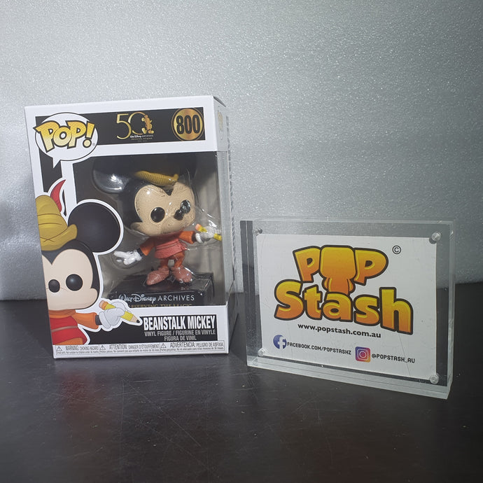 Walt Disney Archives - Beanstalk Mickey Mouse 50th Anniversary Pop! Vinyl Figure - Pop Stash