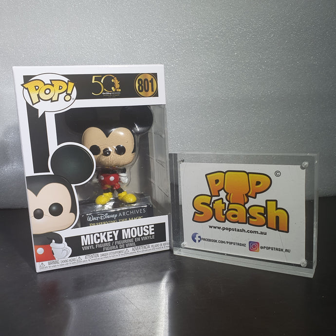 Walt Disney Archives - Mickey Mouse 50th Anniversary Pop! Vinyl Figure - Pop Stash