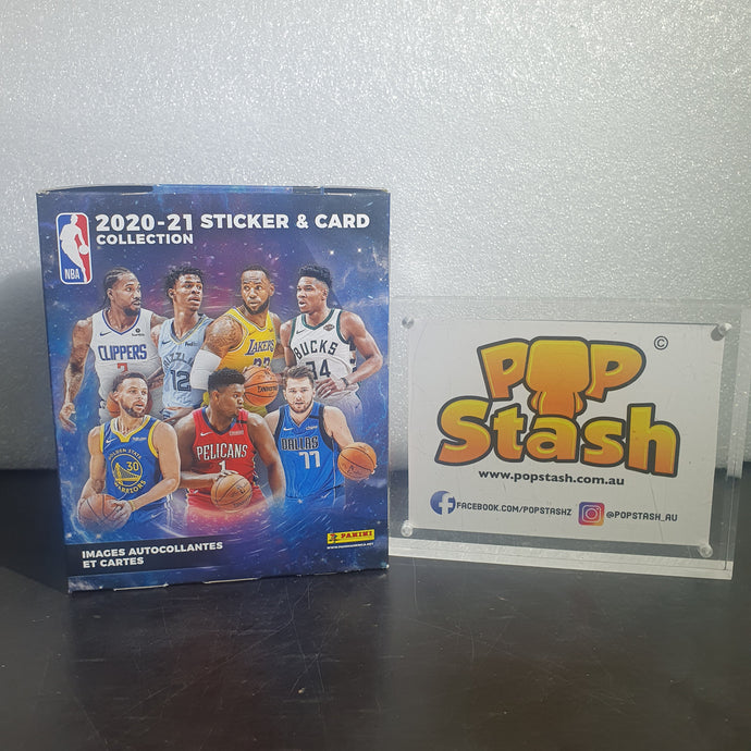 PANINI NBA 2020/2021 – Stickers and Card Collection Box - Pop Stash