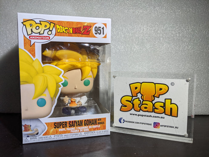 Dragon Ball Z - Super Saiyan Gohan with Noodles Pop! Vinyl Figure - Pop Stash
