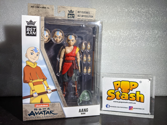 AVATAR: THE LAST AIRBENDER Aang Monk BST AXN 5″ Action Figure - Pop Stash