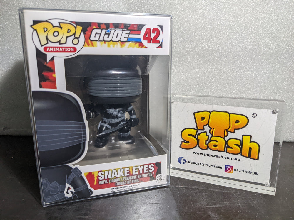 GI Joe - Snake Eyes #42 Pop! Vinyl Figure **Minor Box Damage**